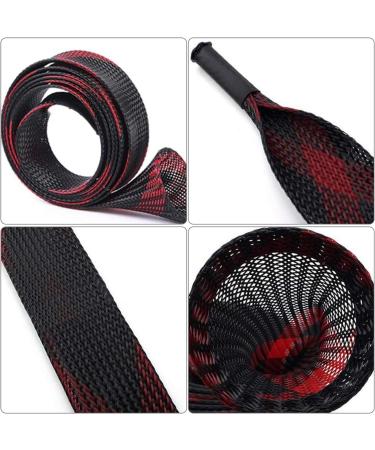 3-Piece Fishing Rod Protective Cover Braided Network for Fly Spinning & Casting Rods | Durable International Shipping - Buy Online on GoSupps.com