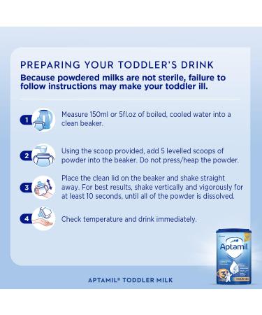 NUTRICIA LTD Aptamil 3 Toddler Baby Milk Powder Formula 12 years 800g - Buy Online on GoSupps.com