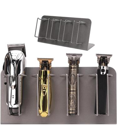Hair Trimmer Stand Hair Clipper Holder Rack | Clipper Guard Racks Anti-Slip Hairdressing Trimmers Storage Rack for Beard Shaver Display - Buy Online on GoSupps.com