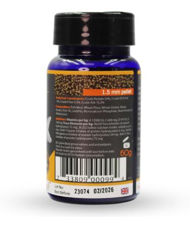 bubbacare NT Labs Pro-F Catfish Pellet 60g - Buy Online on GoSupps.com