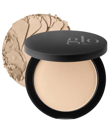 Glo Skin Beauty Pressed Base Powder Foundation Makeup (Natural Fair) - Flawless Coverage for a Radiant Natural Second-Skin Finish