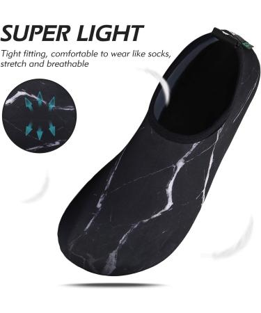 SAGUARO Unisex Quick Dry Aqua Shoes for Men & Women - Water Shoes for Swimming & Outdoors (EU Sizes 37-47 Ink Color) - Buy Online on GoSupps.com