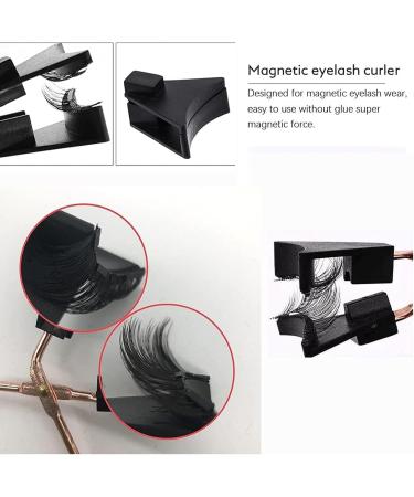 FunnAura 8Pairs Reusable Magnetic Eyelashes Natural Look Waterproof False Lashes Magnetic No Glue with Applicator(Black) - Buy Online on GoSupps.com