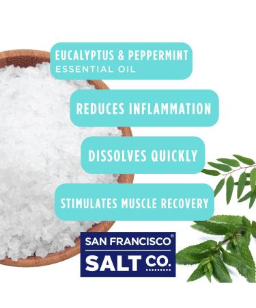 Muscle Soak Bath Salts 2 lb. Luxury Bag - San Francisco Salt Company | 2 Pound Pack - Buy Online on GoSupps.com