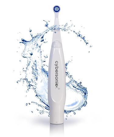 Cybersonic3 Electric Toothbrush | Rechargeable Power Toothbrush with Dental Care Kit: Tongue Scraper & Floss Heads - Buy Online on GoSupps.com