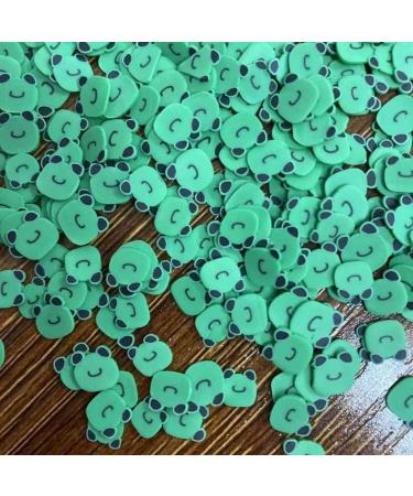 QR 100g 5/10mm Cartoon Frog Slice Slimes Resin Polymer Hot Clay Sprinkles Nail Art Decoration DIY Slime Filling Accessories T1127 (Color : 10mm) - Buy Online on GoSupps.com