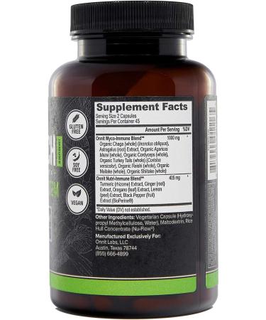 Onnit Shroom Tech Immune - 90 Capsules for Enhanced Immune Support - Buy Online on GoSupps.com