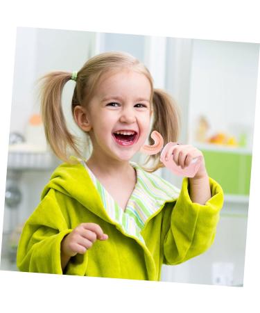 TOYANDONA Kids Rechargeable Electric Toothbrush - Pink Vibrating Toothbrush for Children - Buy Online on GoSupps.com