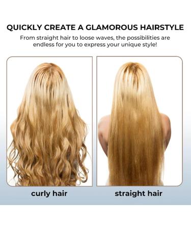 Automatic Curling Wand for Long Hair | Thermal Brush Hair Curling Iron for Lasting Curls | Crimper Tool for Women & Girls - Black - Buy Online on GoSupps.com