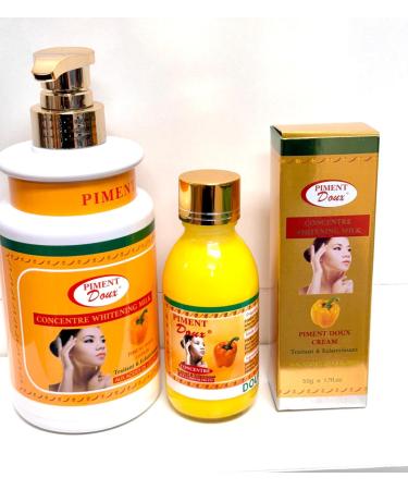 Diadia White Cosmetics Handmade Skin Glowing Set with Body Lotion Face Cream Skin-Enhancing Soap & Natural Products for Radiant Skin Body and Face Skincare Solution 3-in-1