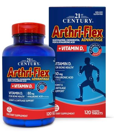 Glucosamine & Chondroitin MSM Advantage Tablets 120 Count