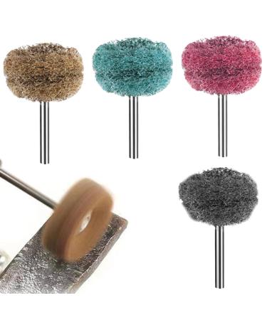 Abrasive Wheel Brushes | Brush Wheel Cup Brush Set - Buffing Polishing Wheel for Removing Burrs Derusting Dust Removal Removing Oxide Layer Coating Gyouza 4 Colors 4 Piece Set - Buy Online on GoSupps.com