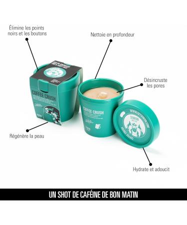 SIWON | Coffee Crush | Blackhead and Pimple Facial Scrub with Salicylic Acid | Morning Energizer | Deep Cleansing 200g - Buy Online on GoSupps.com