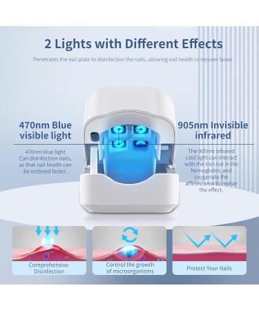 Nail Fungus Cleaning Light Device - Effective Rechargeable Remedy for Damaged Discolored Toenails & Fingernails - Fast Shipping Worldwide - Buy Online on GoSupps.com