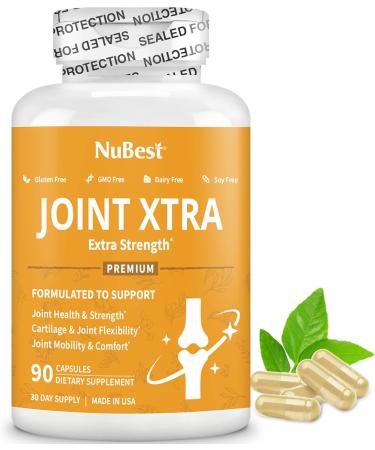 Joint Xtra Advanced Support Supplement - Joint Strength Formula with Glucosamine Chondroitin Turmeric MSM & Boswellia for Joint & Cartilage Health Flexibility Mobility & Comfort (Pack of 3) - Buy Online on GoSupps.com