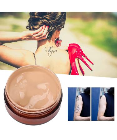 Waterproof Tattoo Concealer Cream for Men and Women - Cover Up Skin Marks, Scars, Birthmarks - 10ml Beige 64 Ounce - Buy Online on GoSupps.com