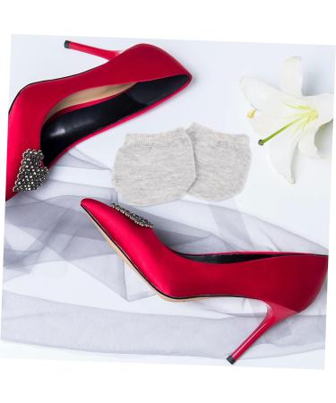 FRCOLOR 30 Pairs Half Socks High Heel Shoes for Women Forefoot Pad Women's Socks Couple Socks Women Socks Non-Slip Socks Comfortable Half Socks Liner Half Palm Socks Elasticity Palm Tree - Buy Online on GoSupps.com