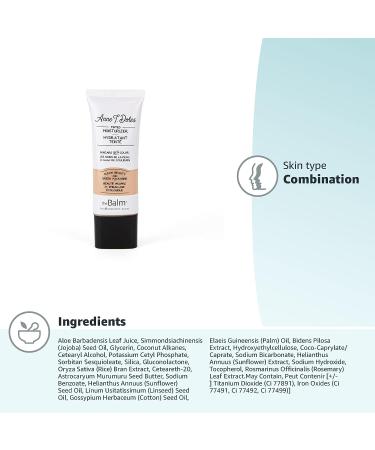 theBalm Anne T. Dotes Tinted Moisturizer 18 - 1 fl. Oz (Light Skin) | Buy Online - Buy Online on GoSupps.com