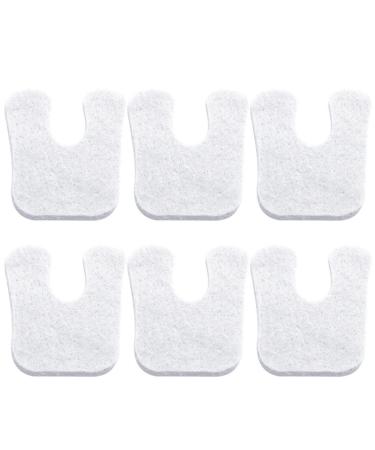 U Shaped Pads Forefoot Foot Pads Foot Cushion Keep From Rubbing On Shoes Adhesive Pads For Men And Women Foot Stone for Skin (B One Size) One Size B