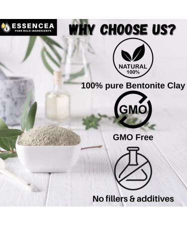 Bentonite Clay Powder 5lbs - Pure Bulk Ingredients for Face & Hair Masks DIY Soap & Deodorant | Indian Healing Clay - Buy Online on GoSupps.com