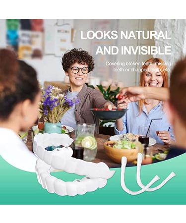 2 Pairs Regain Confidence Smile for Women and Men Temporarily Adjustable Regain Beautiful Smile (1) - Buy Online on GoSupps.com