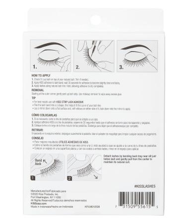 Kiss Ever EZ 03 Lashes: Set of 4 + 1 Pairs | High-Quality False Eyelashes - Buy Online on GoSupps.com