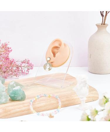 OLYCRAFT Right Ear Silicone Model for Jewelry Display and Piercing Practice - Buy Online on GoSupps.com