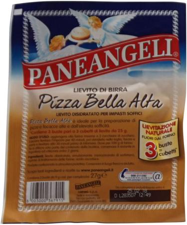 3x Paneangeli Pizza Natural Yeast Thick Pizza Base Mix 27g (3x9g) - Buy Online on GoSupps.com