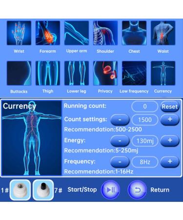 RCD BSM Shock Wave Therapy Device | Deep Tissue Percussion Massager for Muscle Relief | International Shipping - Buy Online on GoSupps.com