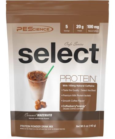 PEScience Select Cafe Protein - Caramel Macchiato - 5 Oz.