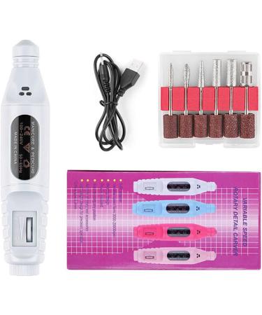 Portable Nail Grinder USB Rechargeable Manicure Tool Versatile Electric Nail Sander ABS Material Nail Art Pen For Nail Electric Nail Drills Electric Nail Drills For Acrylic Nails Professional Electric Black - Buy Online on GoSupps.com