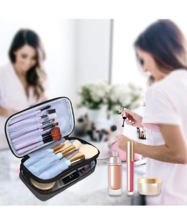 Teamoy Travel Cosmetics Brush Bag - Black 21.5cm | Ideal Makeup Accessories Organizer - Buy Online on GoSupps.com