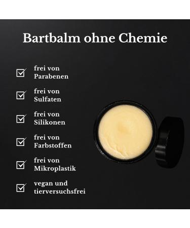 Meißner Tremonia Beard Balm Dark Limes - 60g Vegan Organic No Artificial Additives - Premium Beard Care with 6 Plant Oils - Buy Online on GoSupps.com