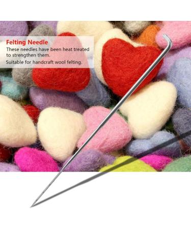 Pssopp 100Pcs Felting Needles Kit - DIY Wool PIN Felting Tools Set for Handcrafts (Small) - Buy Online on GoSupps.com