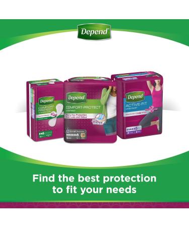 Depend Super Incontinence Pads for Women - 48 Count - Pack of 1 - Buy Online on GoSupps.com