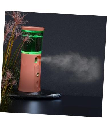BELLIFFY 1 Set Hydrating Instrument Hydrating Mister Face Steamer Portable Humidifiers Handy Sprayer Abs Pink 12X4.5X4.3cm - Buy Online on GoSupps.com