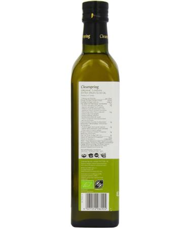  Clearspring Clearspring Organic Tunisian Extra Virgin Olive Oil 500 ml (Pack of 2) - Buy Online on GoSupps.com