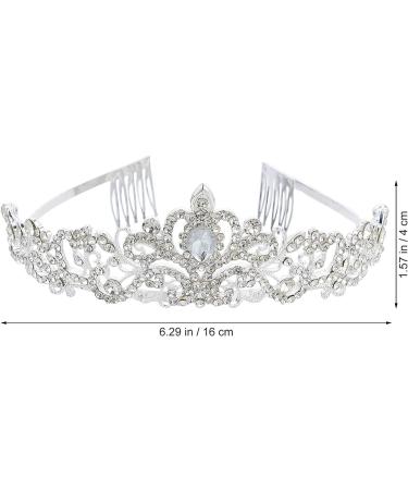 TOYANDONA Prom Queen Sash and Tiara Set - Rhinestone Crystal Crown for Birthday, Wedding, Graduation Party - Buy Online on GoSupps.com