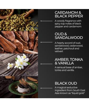 ZOUSZ Black Oud Creme hydratante visage pour homme Soin apaisant l aloe vera et acide hyaluronique Cr me quotidienne repulpante pour une peau lisse et saine Face Moisturiser 50 g (Lot de 1) - Buy Online on GoSupps.com