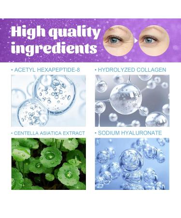 JOYVOIDX Peptide Anti Aging Face Lift Cream with Acetyl Hexapeptide-8 Hydrolyzed Collagen Centella Asiatica Extract Sodium Hyaluronate for Wrinkle Reduction Skin Firming 0.61oz - Buy Online on GoSupps.com