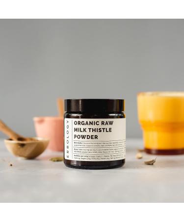 Erbology 100% Organic Milk Thistle Powder 2.1 oz - Cold-Pressed from Seeds - Rich in Silymarin - Cleanse and Detox - Raw Vegan - Non-GMO - Buy Online on GoSupps.com