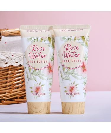 Rose Bath Gift Set for Women - 11 Pc Spa Kit with Bubble Bath, Lotion - Perfect Birthday & Christmas Gift - Buy Online on GoSupps.com
