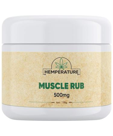 Advanced Therapeutics Hemp Cream Extra Strength 500 MG with Arnica Oil 4 Ounce for General Body Use