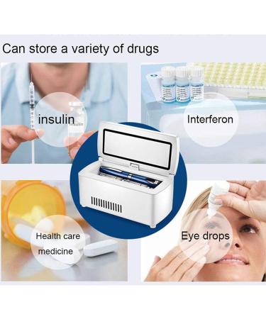 Ultra-Large Capacity Insulin Refrigerated Box | Medicine Refrigerator 2-8 C | Drug Cooler for Travel/Interferon Storage - Buy Online on GoSupps.com