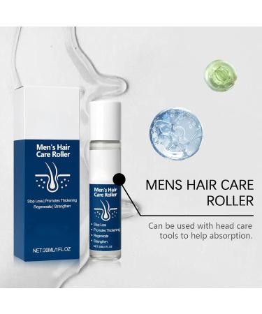  homomdy Hair Care Roll-On Serum for Men Hair Nourishing Serum Strengthening Soothing and Moisturizing Natural Formula for Thicker and Strong Hair Lightweight and Non-Greasy (1pcs) - Buy Online on GoSupps.com