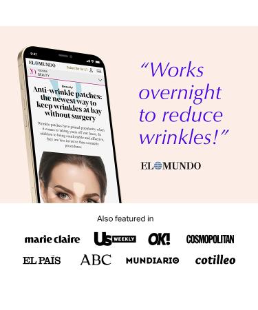Face & Forehead Wrinkle Patches - Anti Wrinkle Tape for Eye, Mouth, Forehead - Reduce Fine Lines Overnight - Botox Alternative (160 ct) - Buy Online on GoSupps.com