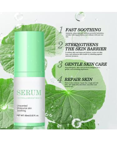 Centella Asiatica Hydrating Serum - Centella Face Serum - Face Serum for Women - Hyaluronic Acid Serum for Face - Calming & Soothing Serum Face - Buy Online on GoSupps.com