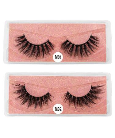 Wholesale 100 Pairs Mix Faux 3D Mink Lashes Bulk Set - Natural False Eyelashes for Makeup - Buy Online on GoSupps.com