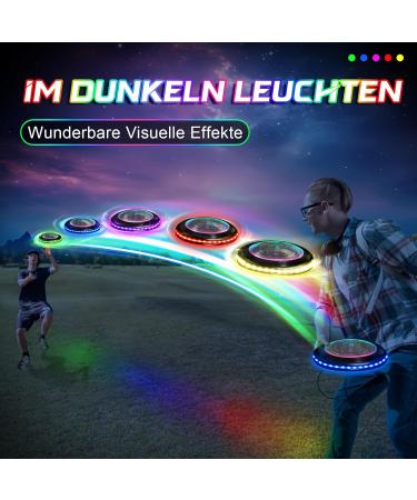 Buy Ieilulu Bright Frisbee - Ultimate LED Flight Disc with 49 Lights | Fun for Kids & Adults Reusable Beach & Lawn Sport - Blue - Buy Online on GoSupps.com