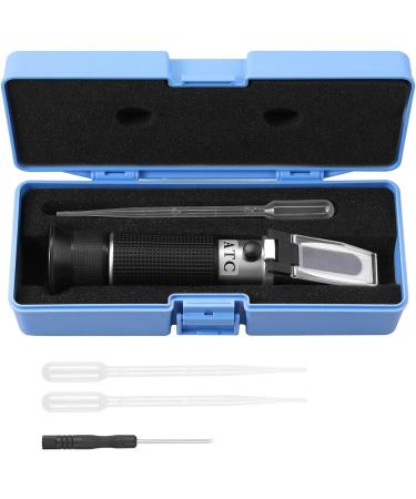 Autoutlet Salt Content Refractometer | 0-28% ATC Salinity Tester for Seafood Soy Sauce & More - Buy Online on GoSupps.com